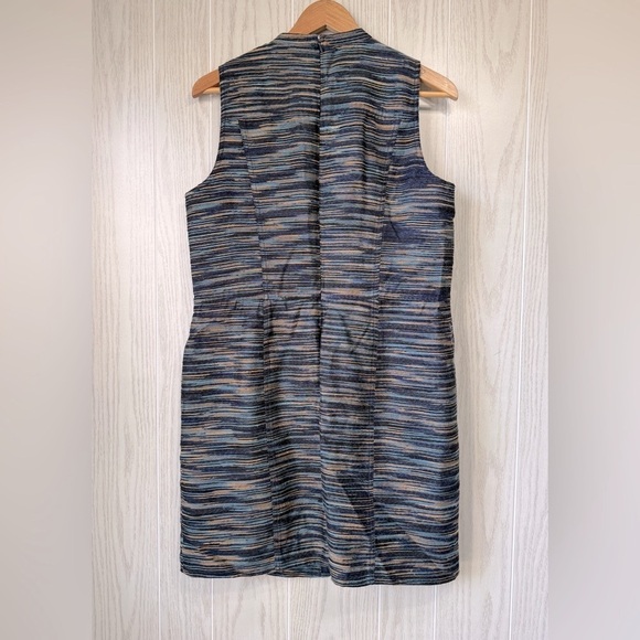 MICHAEL MICHAEL KORS REGAL NAVY DRESS SIZE 10 LNC - Picture 3 of 3